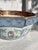 Blue Late 19th Century Chinese Octagonal Scholar’s Bowl With Figural Cartouches For Sale - Image 8 of 13