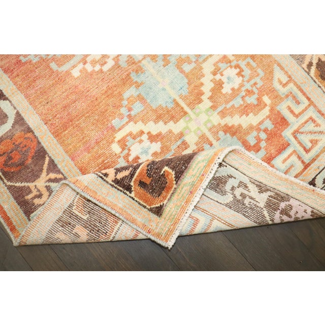 a mid-20th-century Tibetan Small-size Tibetan Rug 3' x 5'5''