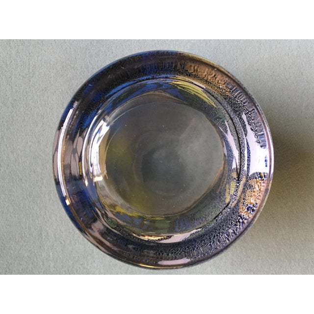 Mid 20th Century Faux Stained Glass Floral Lowball Glasses- Set of 6 For Sale In Jacksonville, FL - Image 6 of 13