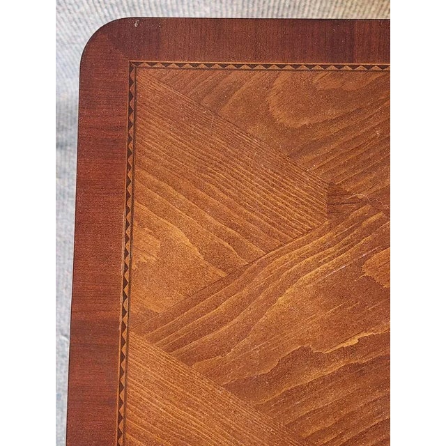 1980s 1980s Vintage Inlaid 3 Tiered Etagere For Sale - Image 5 of 6