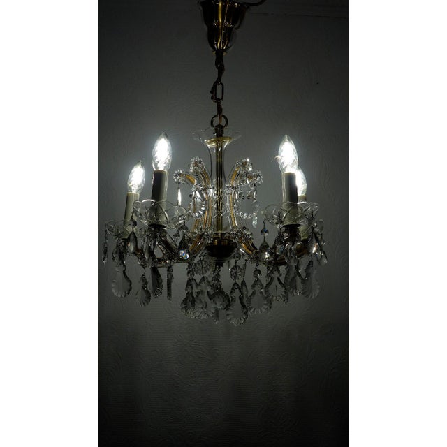 Mid-Century Modern Maria Theresia 5-Light Chandelier from Palwa, 1960s For Sale - Image 3 of 11