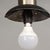 Metal Pendant Lamp in Metal and Glass attributed to Stilnovo,1960s For Sale - Image 7 of 11