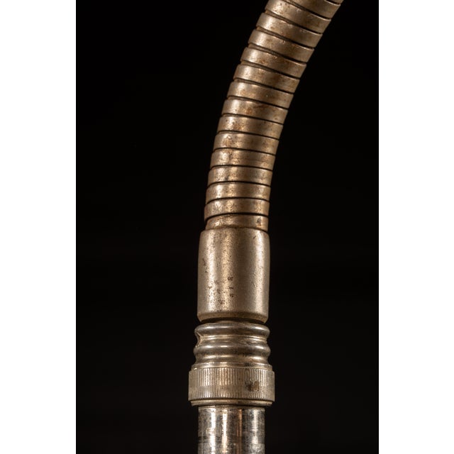Vintage Repurposed Zorex Infra-Red Therapeutic Gooseneck Lamp by Ajusco For Sale - Image 12 of 14