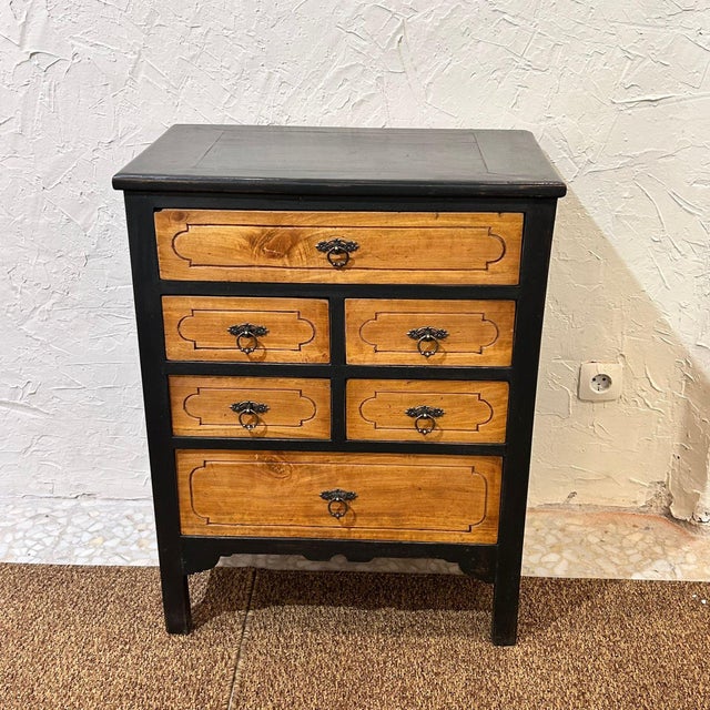 Mid-Century Modern Vintage German Chest of Drawers, 1920s For Sale - Image 3 of 6