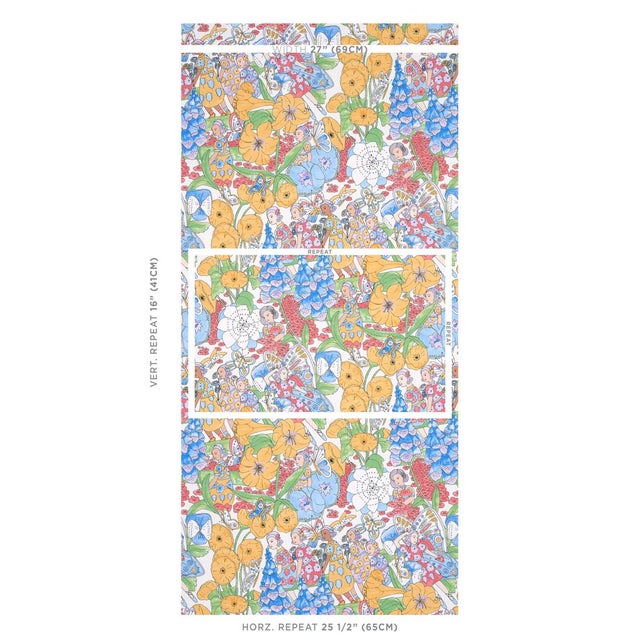 Fairie Garden is at first glance an exuberant and romantic floral, but it reveals a hidden universe of doll-like girls and...