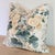 Lee Jofa Lee Jofa Althea Cotton Chintz 20" Pillow in Citron With Cord- Single For Sale - Image 4 of 5