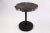 Contemporary Living Edge Petrified Wood Top W Black Metal Stand Accent Table or Side Table 59 For Sale - Image 3 of 5