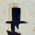 Early 20th Century Vintage Signed by "Youst". Early 20th C. Original Signed Collage Silhouette Theatrical Painting For Sale - Image 5 of 8