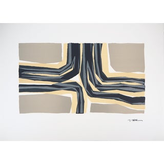 Raoul Ubac, Composition en beige, Lithograph For Sale