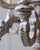 20th Century French Carved and Painted Wood Twelve-Light Chandelier For Sale - Image 10 of 18