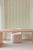 Traditional Garden Leaf Stripe Grasscloth Wallpaper by House Party | Rattan & White | 8 Yards For Sale - Image 3 of 7