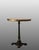 French Wrought Iron Bistro Guinguette Table with Faience Top, 1900s For Sale - Image 3 of 11