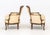 Louis XV Style Carved Wood Bergeres, Pair For Sale - Image 4 of 8