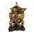 Antique Chinese Qing Dynasty Cloisonne Censer Ding Lidded Incense Burner 1870 For Sale In Portland, OR - Image 6 of 12