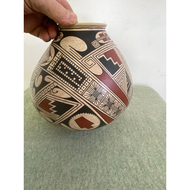 Pilo Mora Polychrome Pot For Sale In Philadelphia - Image 6 of 10