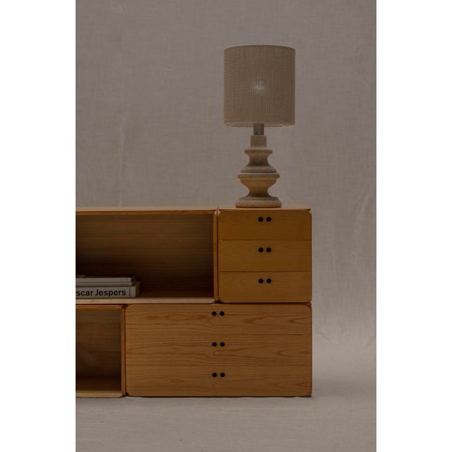 Samara Modular Sideboard attributed to Derk Jan de Vries, 1970s For Sale - Image 10 of 18