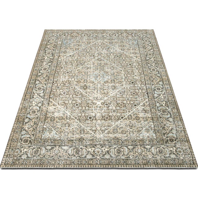 1940s Persian Tabriz Rug For Sale In Los Angeles - Image 6 of 6