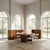 Three-piece French Art Deco dining room set in Makassar ebony, circa 1930, consisting of a large sideboard, a smaller...