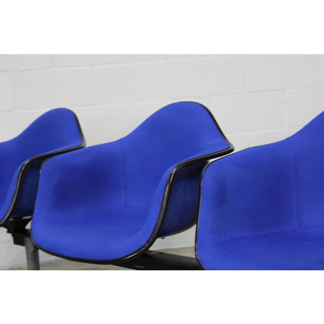 Tandem Shell Bench by Herman Miller For Sale - Image 9 of 12