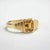 Citrine Solitaire Ring for Men Silver, Gold, Size 10 For Sale - Image 4 of 6