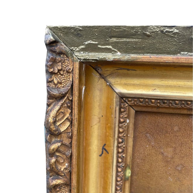 Pink Mid to Late 1800s Oil on Panel Still Life of Pink Roses. For Sale - Image 8 of 8