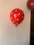 Ceramic Wall Balloon Sculpture - Red Polka Dot For Sale In New York - Image 6 of 10