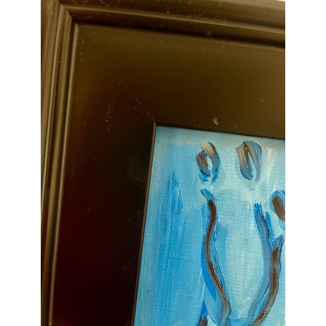 Framed Original Oil Equestrian Painting For Sale - Image 4 of 7