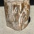 Large Side Table in White and Grey Petrified Wood For Sale - Image 13 of 18