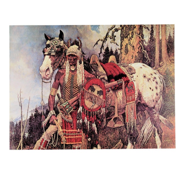 Arnold Friberg, When the Land was His, 1985 For Sale