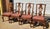 Beautiful set of 4 Henredon dining / breakfast room chairs for sale. 2 captains chairs and 2 standard chairs. Chair design...