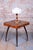 Mid-Century Table Lamp in Walnut, Brass and Glass, Czech, 1960s For Sale - Image 3 of 13