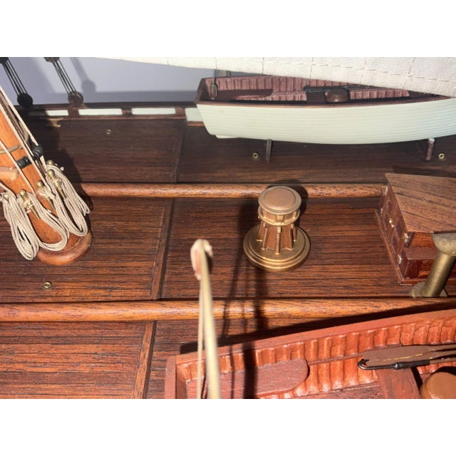 Fine Model of the Schooner Yacht America For Sale - Image 11 of 12
