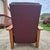 2002 BarcaLounger Mission Arts & Crafts Style Leather and Oak Manual Recliner Arm Chair For Sale - Image 11 of 14