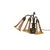 1910s Antique Tiffany Studios Three-Light Lily Piano Lamp New York, Circa 1910 For Sale - Image 5 of 10