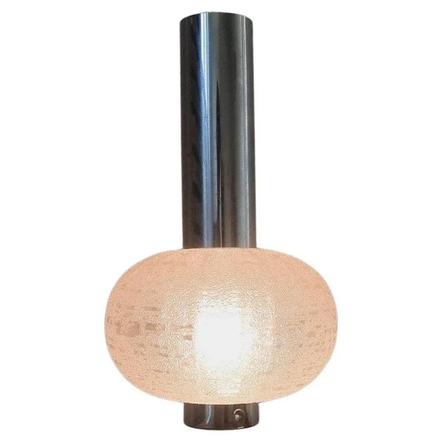 Chrome and Glass Pendants from Sölken Leuchten, Germany, 1970s, Set of 3 For Sale - Image 11 of 11