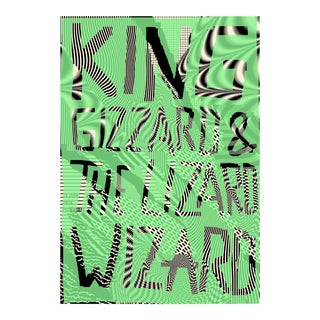 2018 Contemporary Music Poster - King Gizzard and the Lizard Wizard For Sale