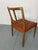 Uldum Møbelfabrik Mid-Century Danish Teak and Leather Dining Chairs by Johannes Andersen for Uldum Møbelfabrik, 1950s, Set of 4 For Sale - Image 4 of 18