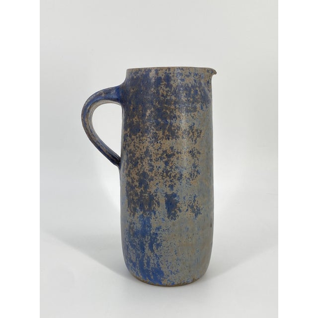 Mid-Century Studio Ceramic Carafe / Jug by Horst Seifert, Germany For Sale - Image 12 of 12