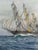 Jim Griffiths (1947) Marine Watercolor, "Racing Home" For Sale - Image 4 of 7