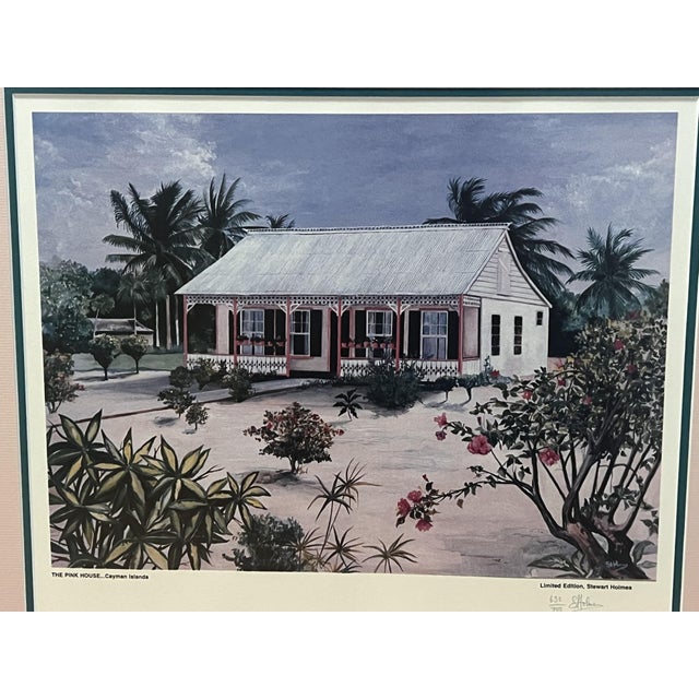 Paradise imagined in this iconic beach front home entitled the “The Pink House.” Exotic foliage and bright flowers and...