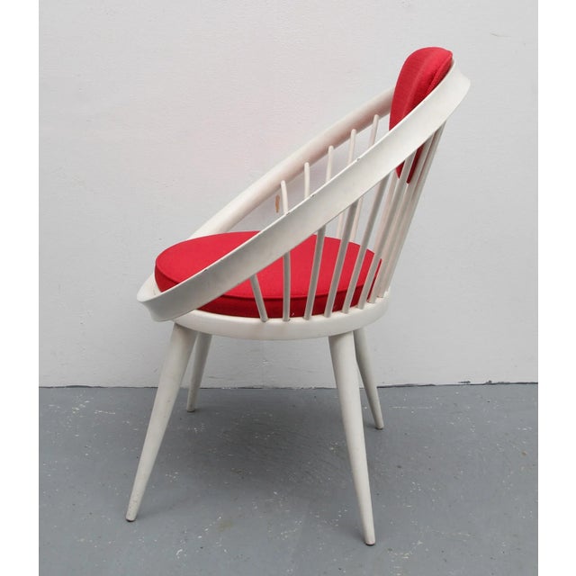 Circle Chair by Yngve Ekström, 1960s For Sale - Image 9 of 10