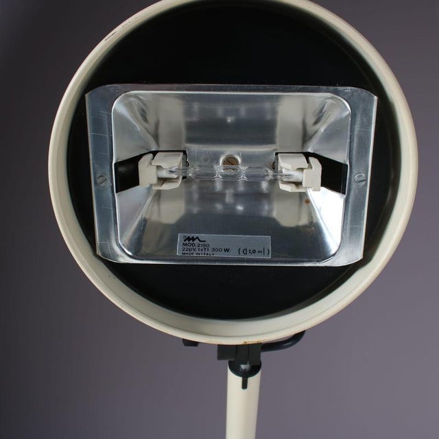 Dobermann Floor Lamp by Elio Martinelli for Martinelli, Italy, 1970s For Sale - Image 11 of 12