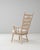 20th Century French Spindle-Back Oak Armchair with Bouclé Cushions For Sale - Image 4 of 18