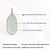 Asian Antique Style Uncut 3.55 Carat Aquamarine Pendant 14k Gold Charm Jewelry For Sale - Image 12 of 16