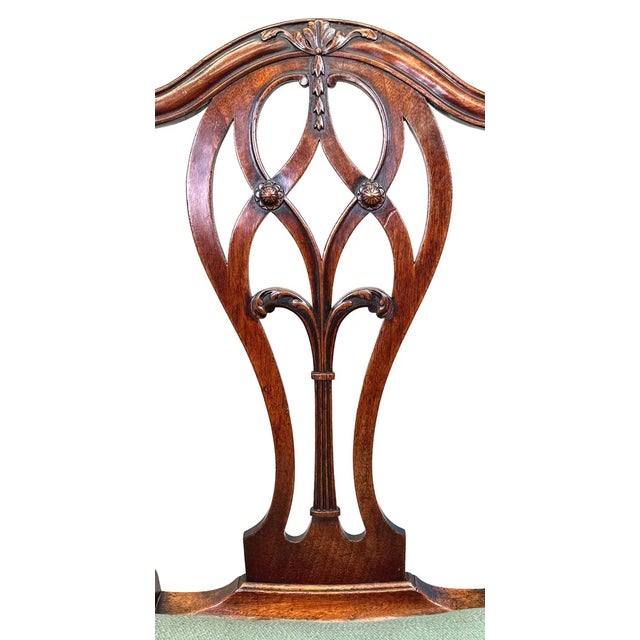 Set of 18th Century Georgian Side Chairs, 1780s For Sale - Image 10 of 13