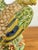 Vintage Large Majolica Porcelain Parrot Figurine For Sale - Image 12 of 14