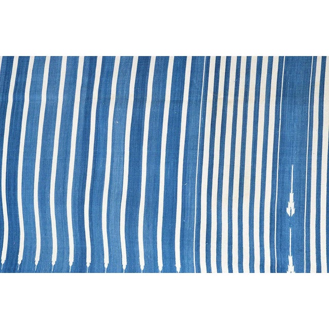 Casa Cosima Aster Rug, 8x10, Blue & White For Sale - Image 4 of 5