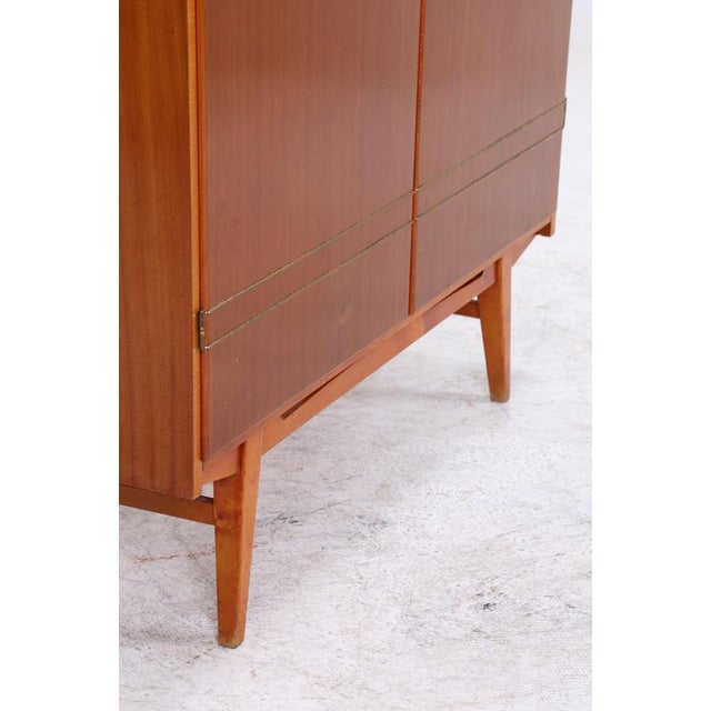 Vintage Mahogany Linen Cupboard For Sale - Image 11 of 15