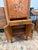 Wood Louis XVI Style Escritoire With Marquetry + Marble, 19th Century For Sale - Image 7 of 12