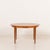 Danish Round Teak Expandable Table with 2 Leaves, 1960s For Sale - Image 4 of 14